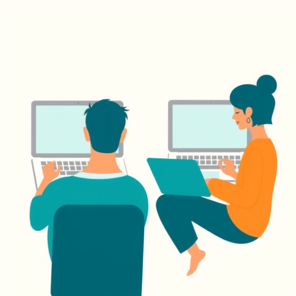 Ilustrasi tim Artara Studio membangun solusi digital